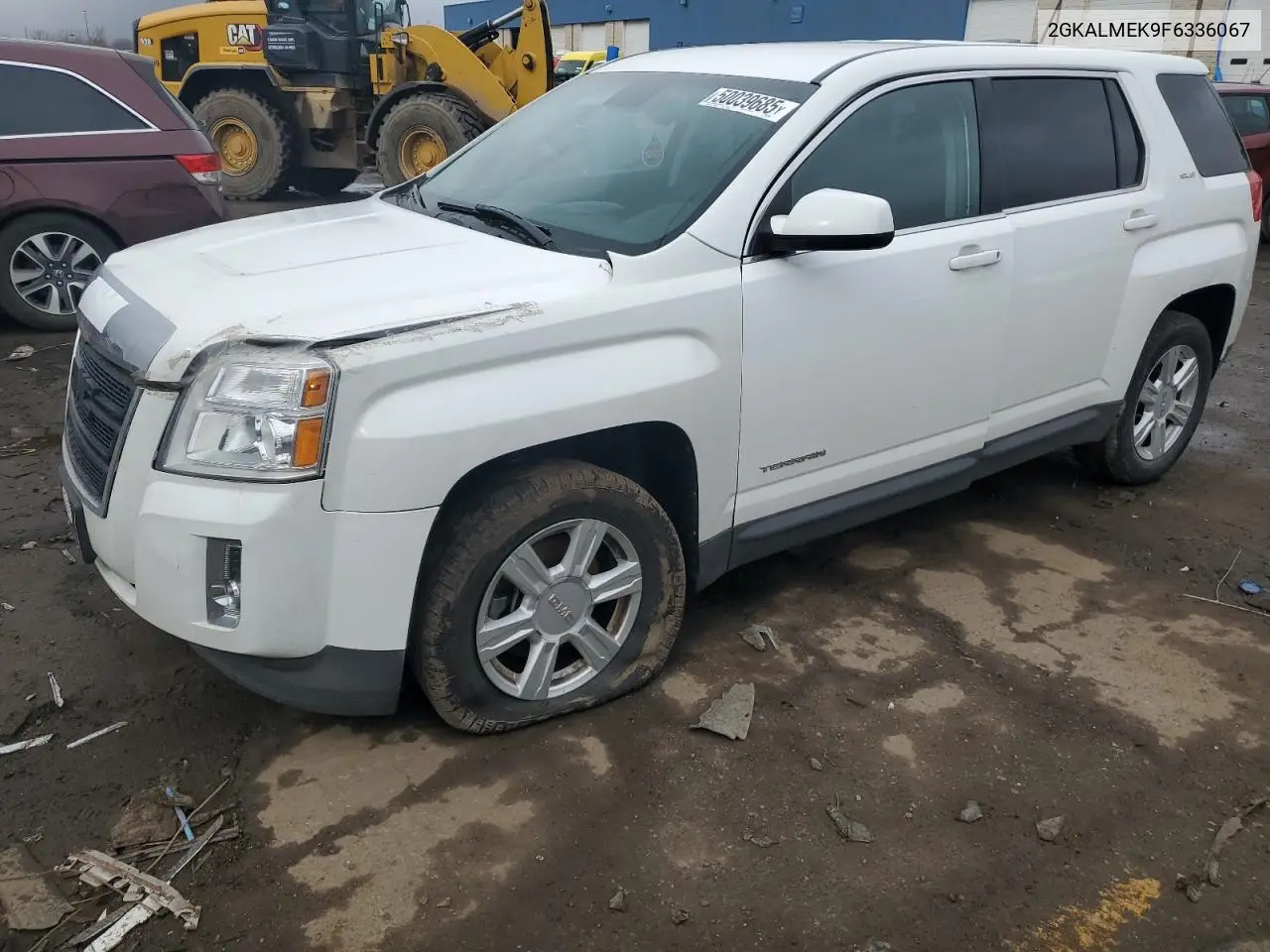 2015 GMC Terrain Sle VIN: 2GKALMEK9F6336067 Lot: 50039685