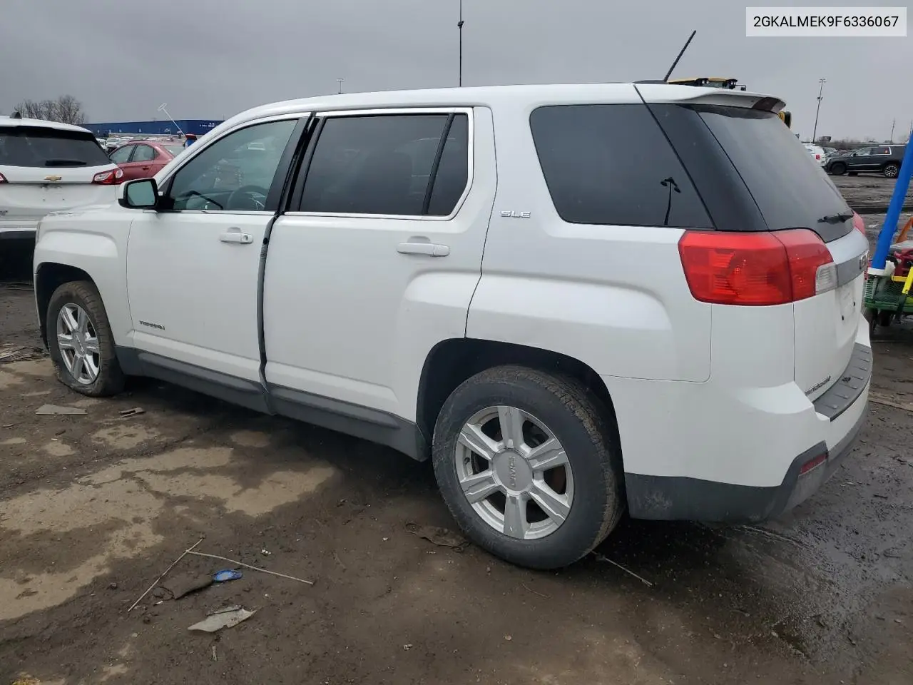 2015 GMC Terrain Sle VIN: 2GKALMEK9F6336067 Lot: 50039685