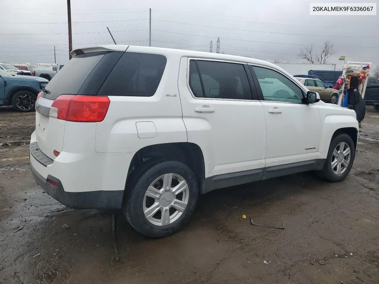 2015 GMC Terrain Sle VIN: 2GKALMEK9F6336067 Lot: 50039685