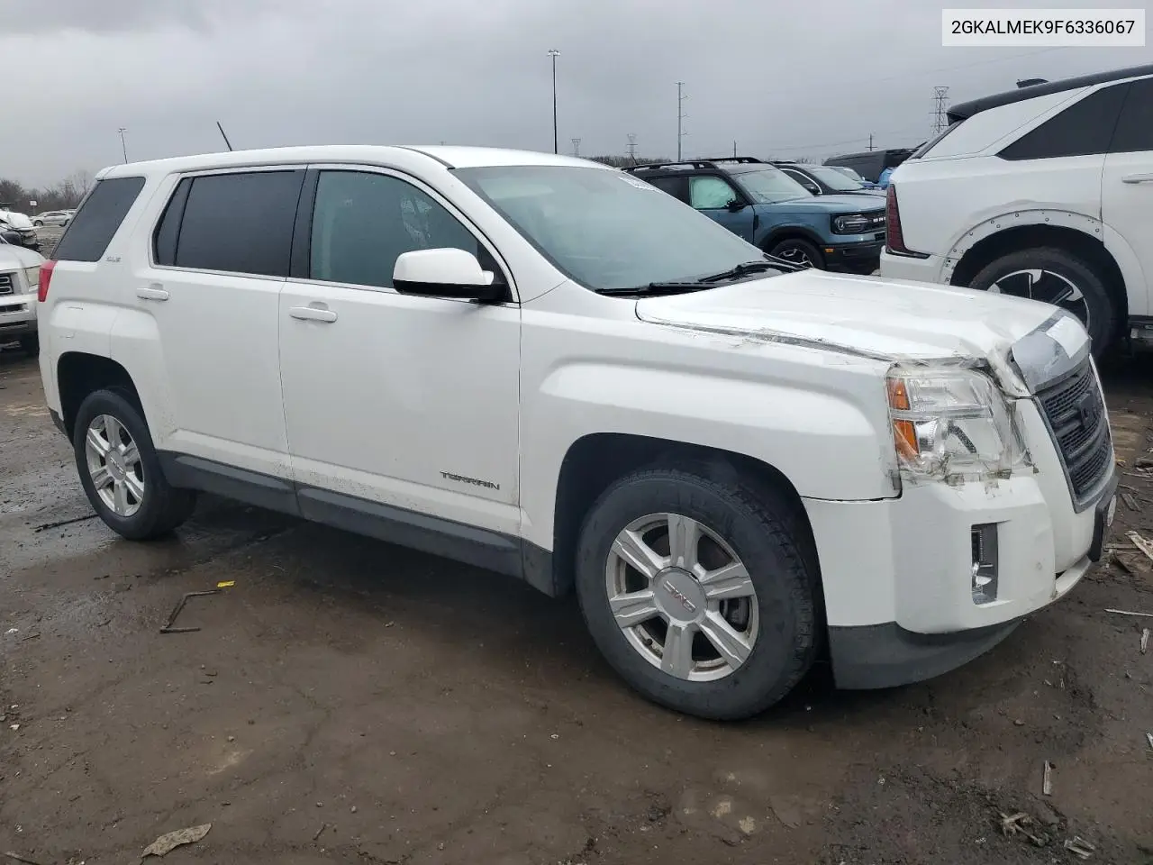2015 GMC Terrain Sle VIN: 2GKALMEK9F6336067 Lot: 50039685