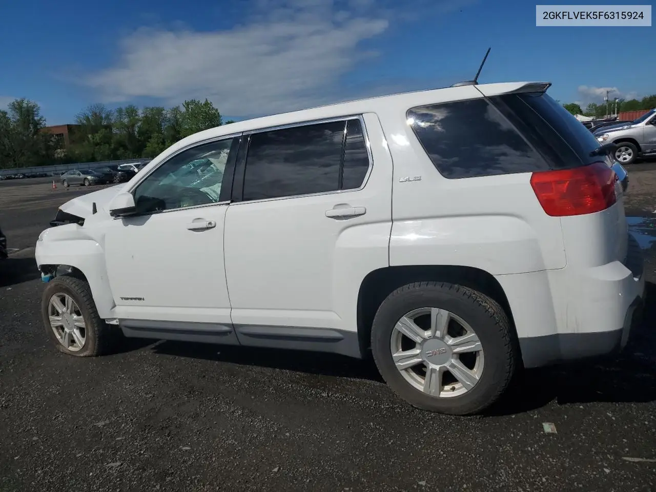 2015 GMC Terrain Sle VIN: 2GKFLVEK5F6315924 Lot: 55625665