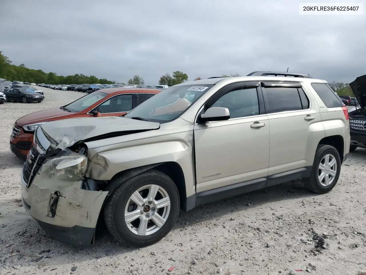 2015 GMC Terrain Sle VIN: 2GKFLRE36F6225407 Lot: 56825945