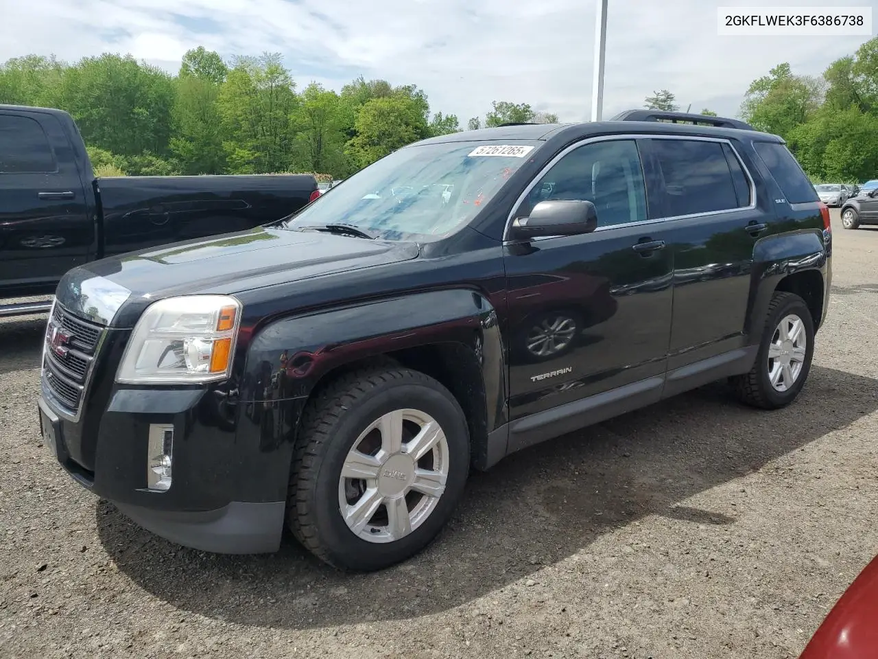 2015 GMC Terrain Sle VIN: 2GKFLWEK3F6386738 Lot: 57261265