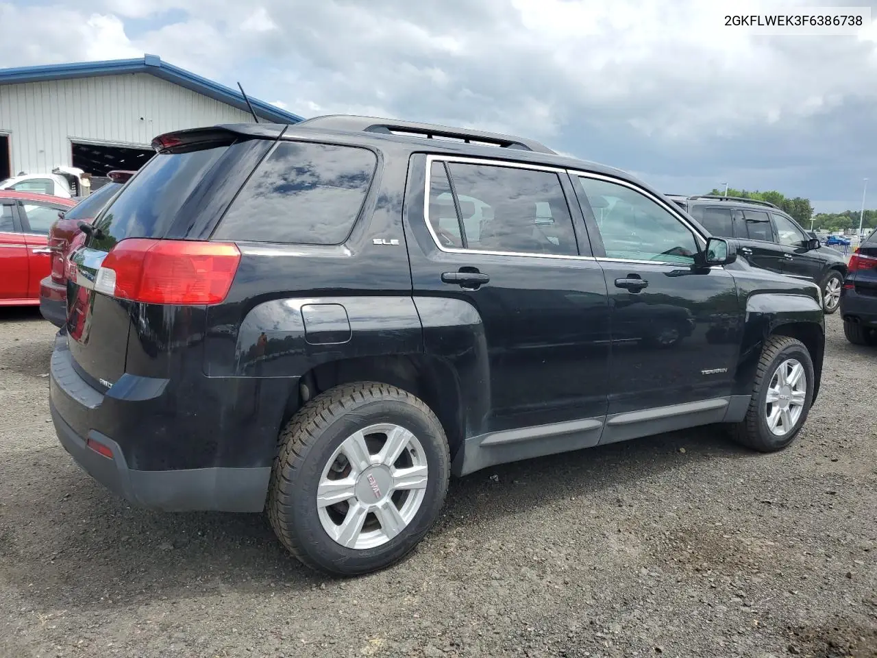 2015 GMC Terrain Sle VIN: 2GKFLWEK3F6386738 Lot: 57261265
