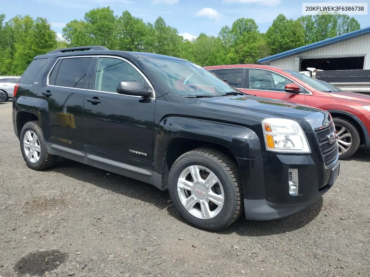 2015 GMC Terrain Sle VIN: 2GKFLWEK3F6386738 Lot: 57261265