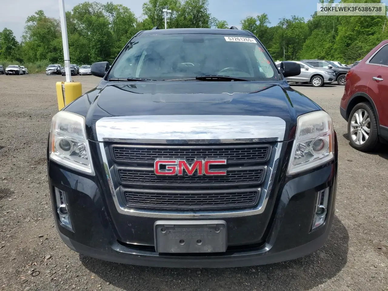 2015 GMC Terrain Sle VIN: 2GKFLWEK3F6386738 Lot: 57261265