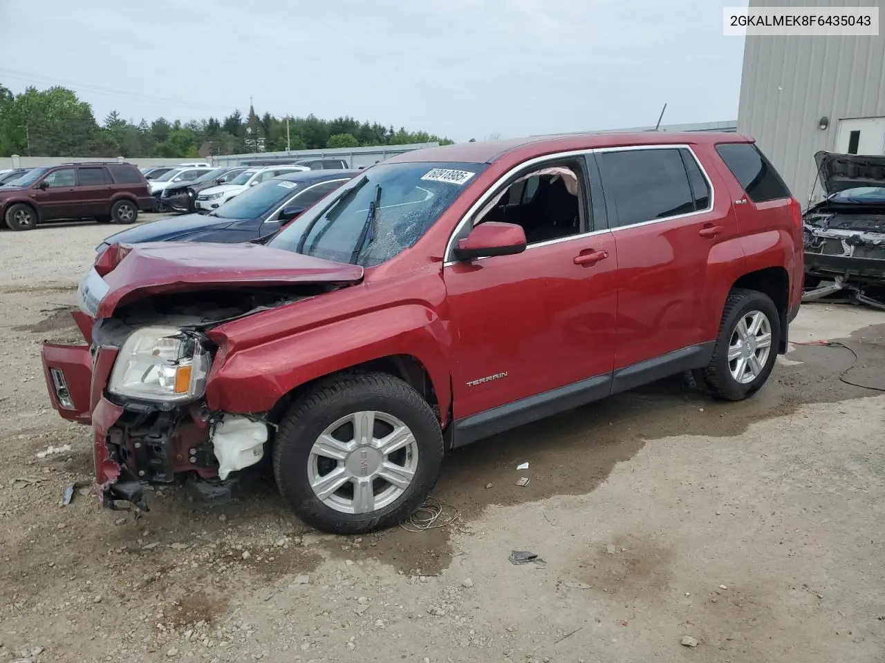 2015 GMC Terrain Sle VIN: 2GKALMEK8F6435043 Lot: 60918985
