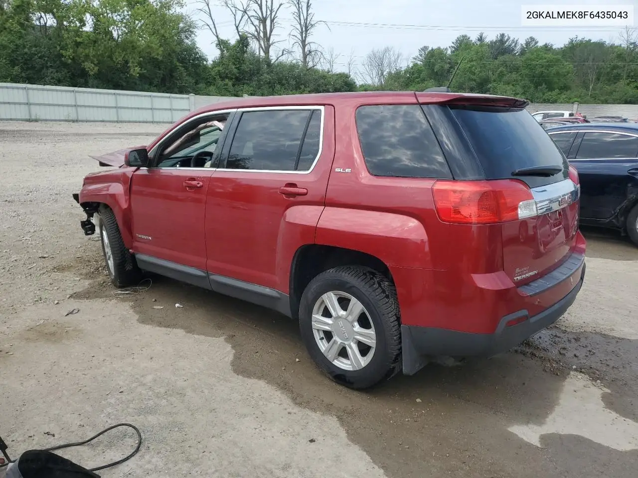 2015 GMC Terrain Sle VIN: 2GKALMEK8F6435043 Lot: 60918985