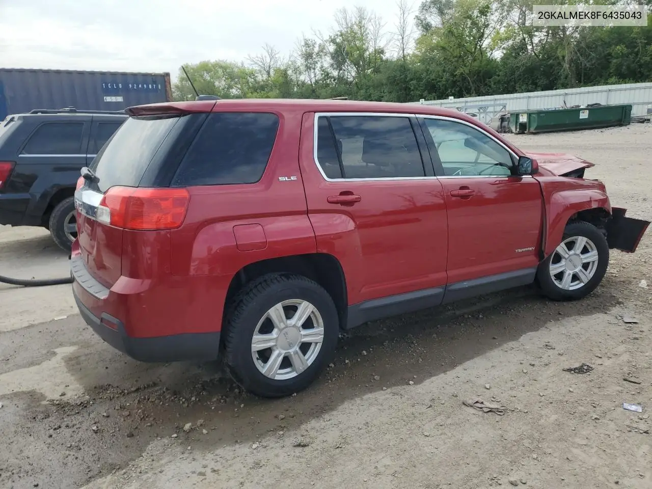 2015 GMC Terrain Sle VIN: 2GKALMEK8F6435043 Lot: 60918985