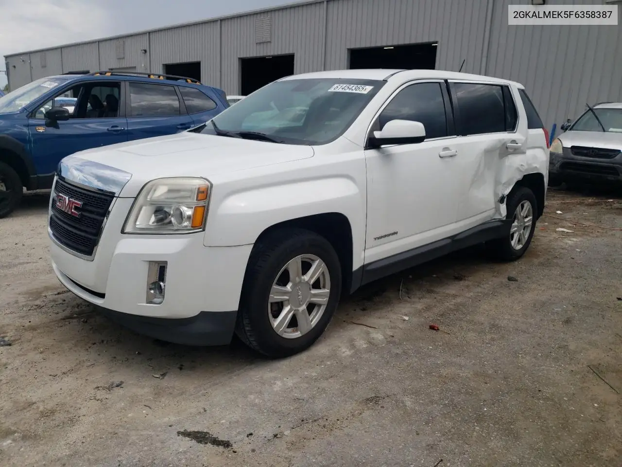2015 GMC Terrain Sle VIN: 2GKALMEK5F6358387 Lot: 61454365