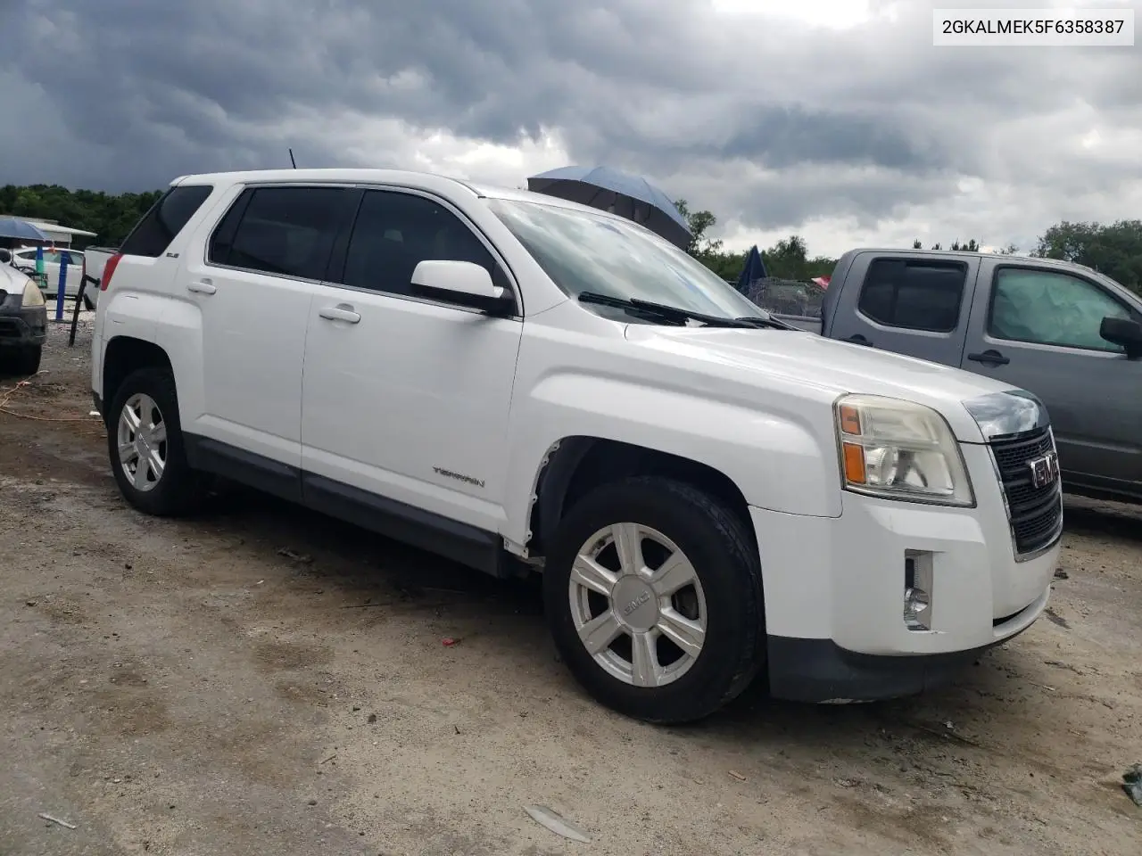2015 GMC Terrain Sle VIN: 2GKALMEK5F6358387 Lot: 61454365