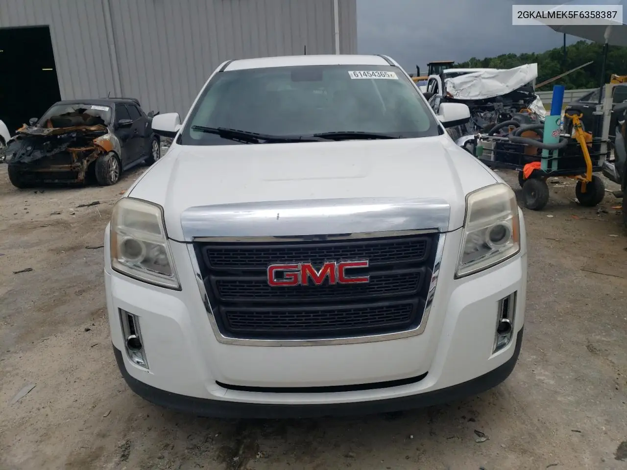 2015 GMC Terrain Sle VIN: 2GKALMEK5F6358387 Lot: 61454365