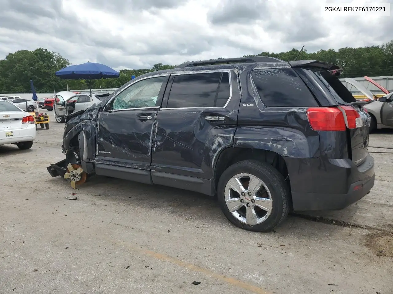 2015 GMC Terrain Sle VIN: 2GKALREK7F6176221 Lot: 62584175