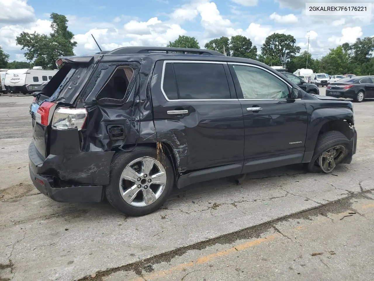 2015 GMC Terrain Sle VIN: 2GKALREK7F6176221 Lot: 62584175