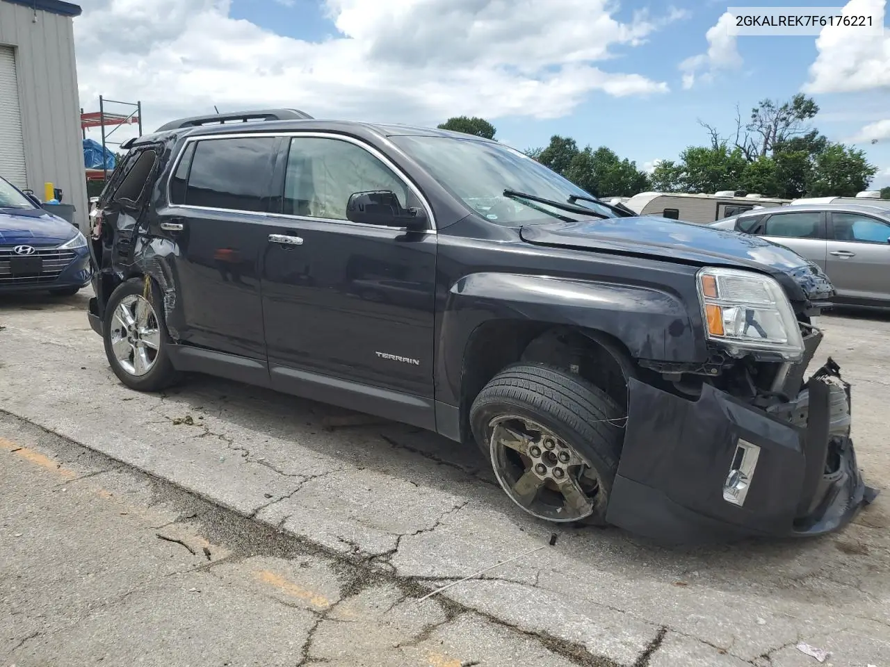 2015 GMC Terrain Sle VIN: 2GKALREK7F6176221 Lot: 62584175