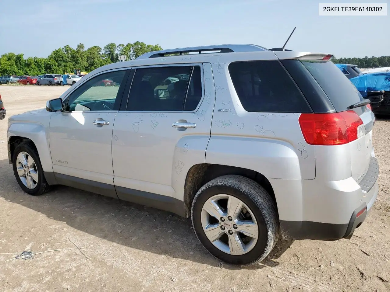 2015 GMC Terrain Slt VIN: 2GKFLTE39F6140302 Lot: 63008185