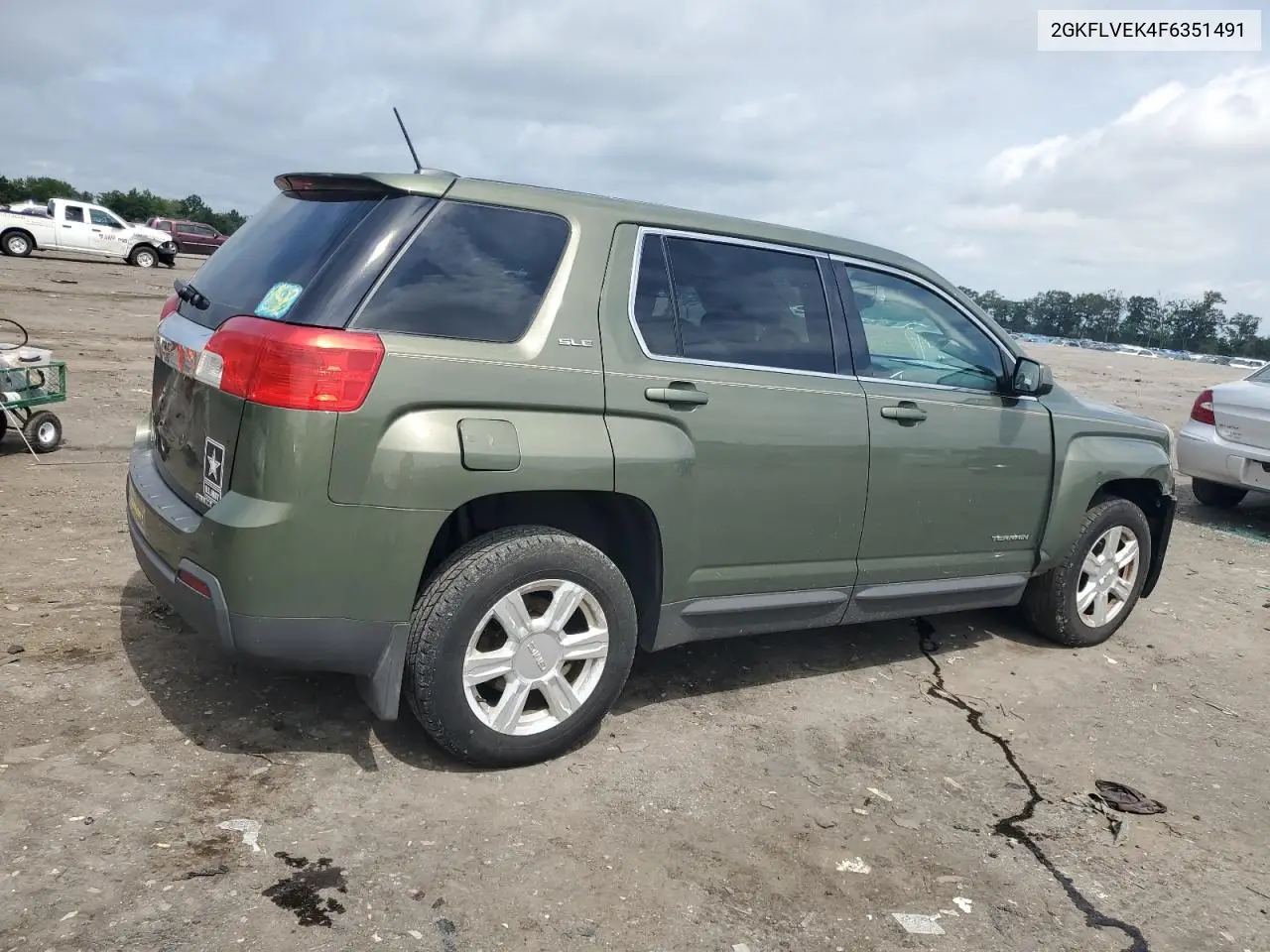 2015 GMC Terrain Sle VIN: 2GKFLVEK4F6351491 Lot: 63518565