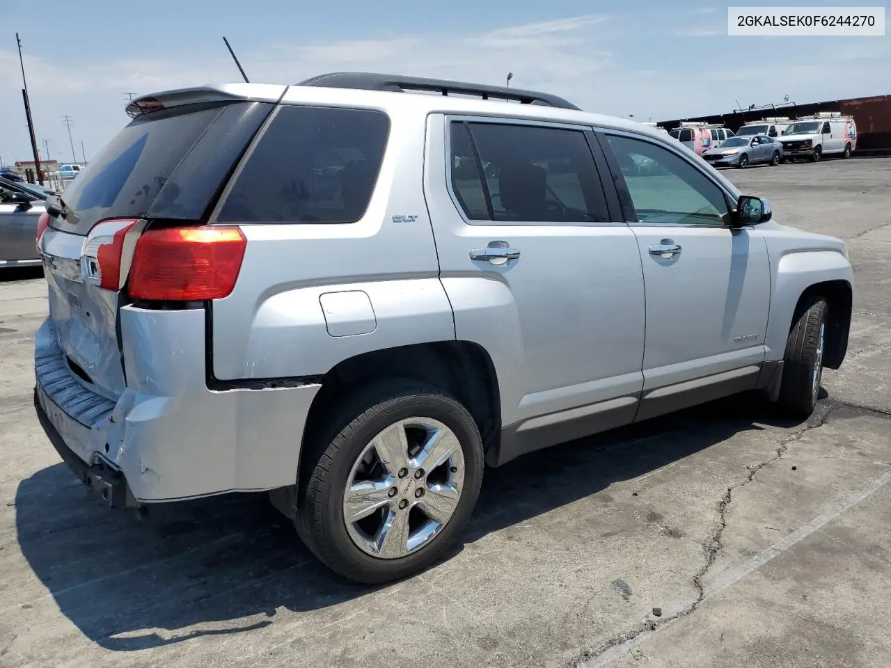 2015 GMC Terrain Slt VIN: 2GKALSEK0F6244270 Lot: 64393085
