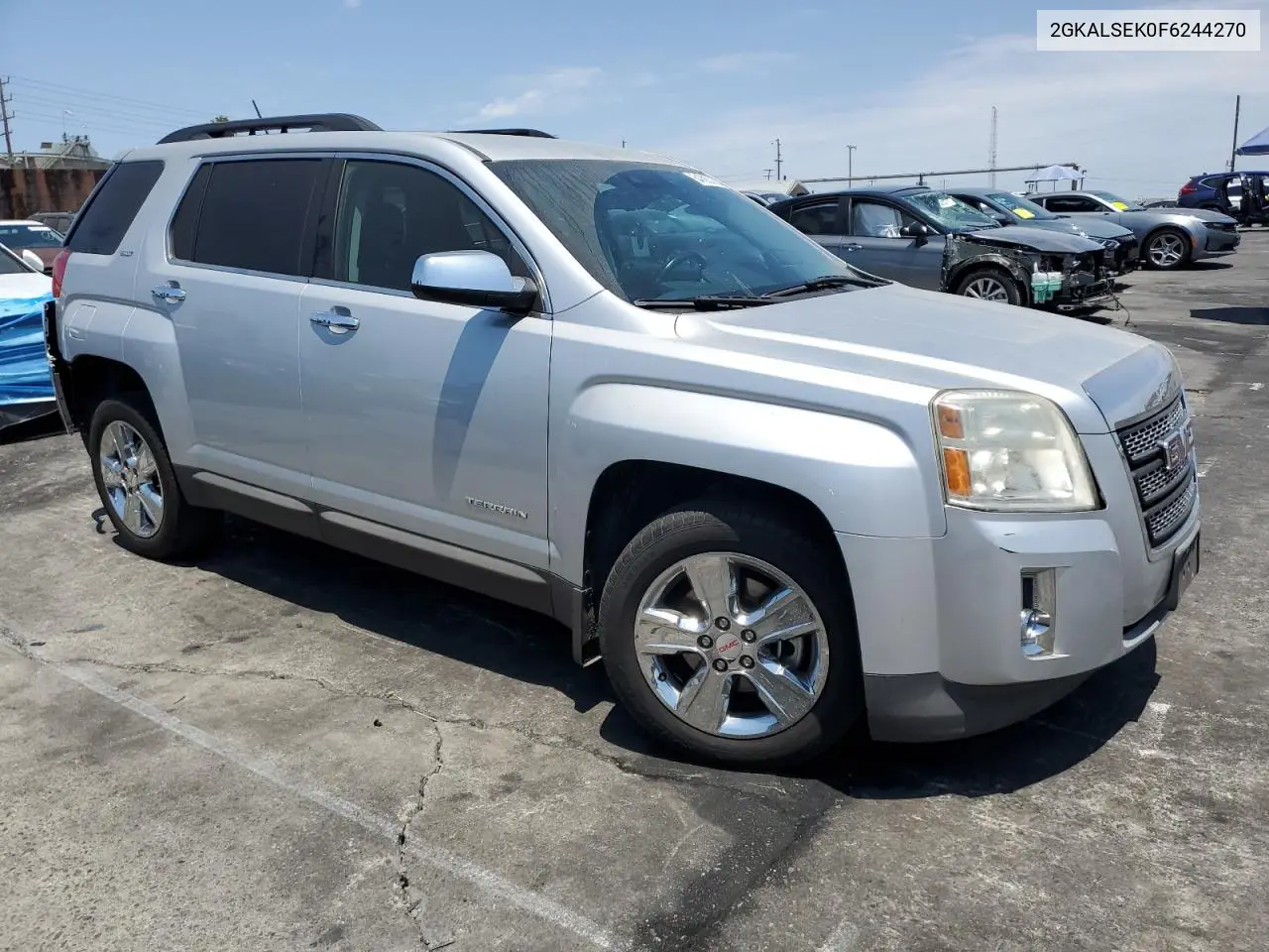 2015 GMC Terrain Slt VIN: 2GKALSEK0F6244270 Lot: 64393085