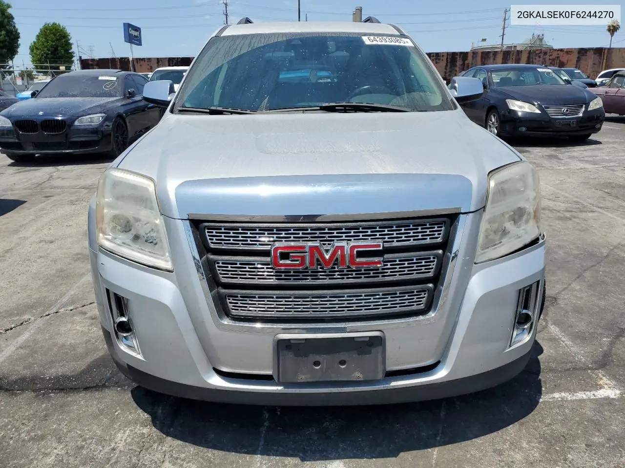2015 GMC Terrain Slt VIN: 2GKALSEK0F6244270 Lot: 64393085