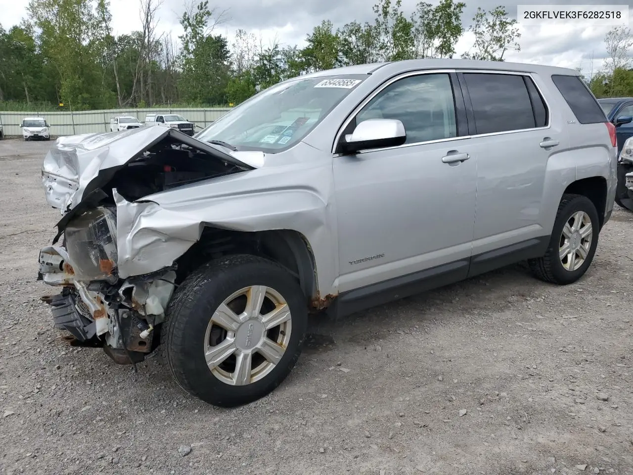 2015 GMC Terrain Sle VIN: 2GKFLVEK3F6282518 Lot: 65449585