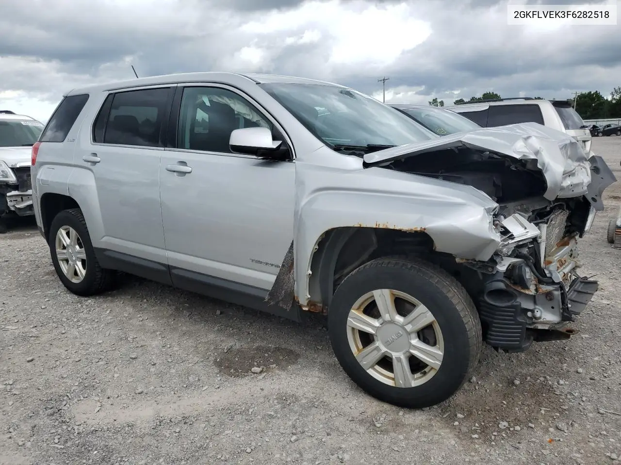 2015 GMC Terrain Sle VIN: 2GKFLVEK3F6282518 Lot: 65449585