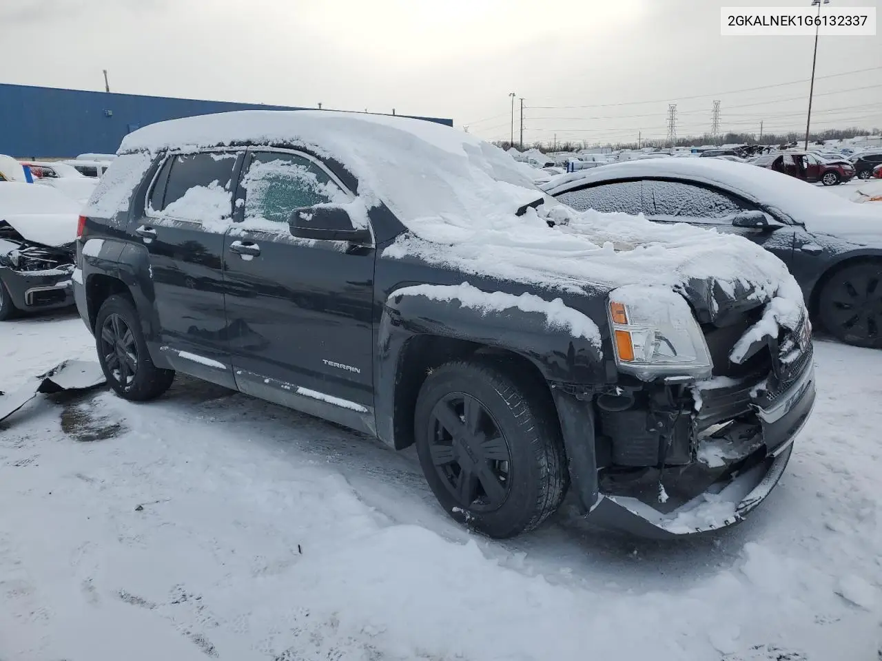 2016 GMC Terrain Sle VIN: 2GKALNEK1G6132337 Lot: 46025505
