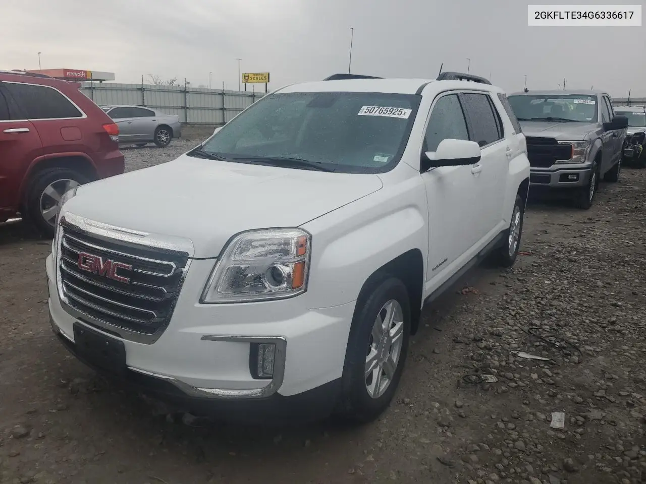2016 GMC Terrain Sle VIN: 2GKFLTE34G6336617 Lot: 50765925