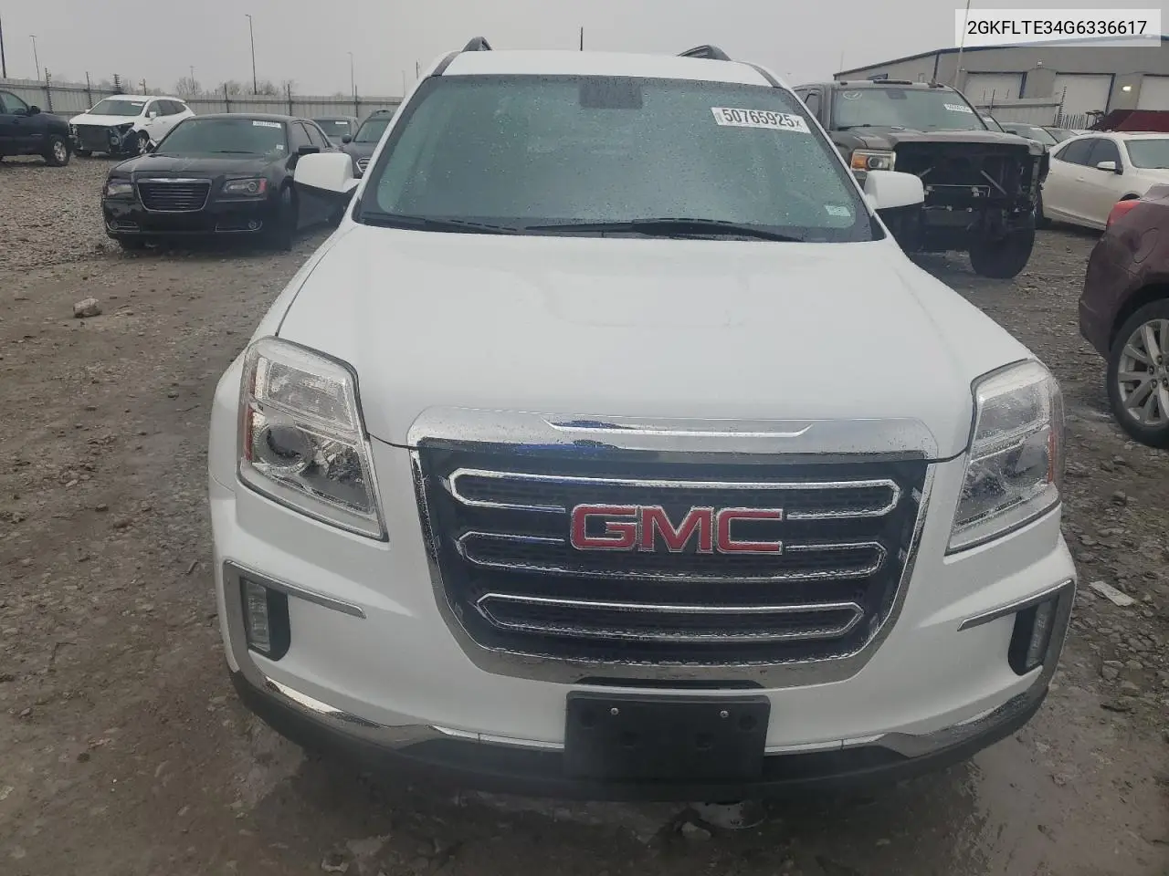 2016 GMC Terrain Sle VIN: 2GKFLTE34G6336617 Lot: 50765925
