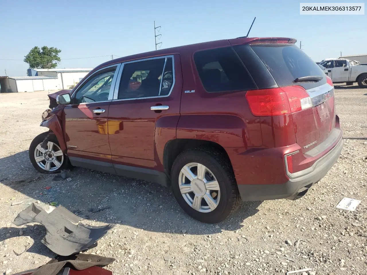 2016 GMC Terrain Sle VIN: 2GKALMEK3G6313577 Lot: 56749665