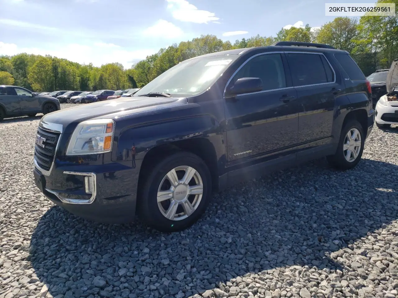 2016 GMC Terrain Sle VIN: 2GKFLTEK2G6259561 Lot: 56990595