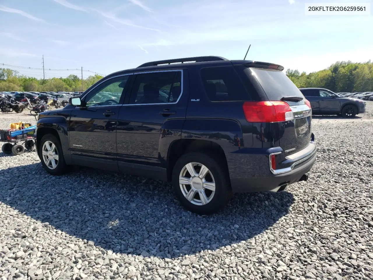 2016 GMC Terrain Sle VIN: 2GKFLTEK2G6259561 Lot: 56990595