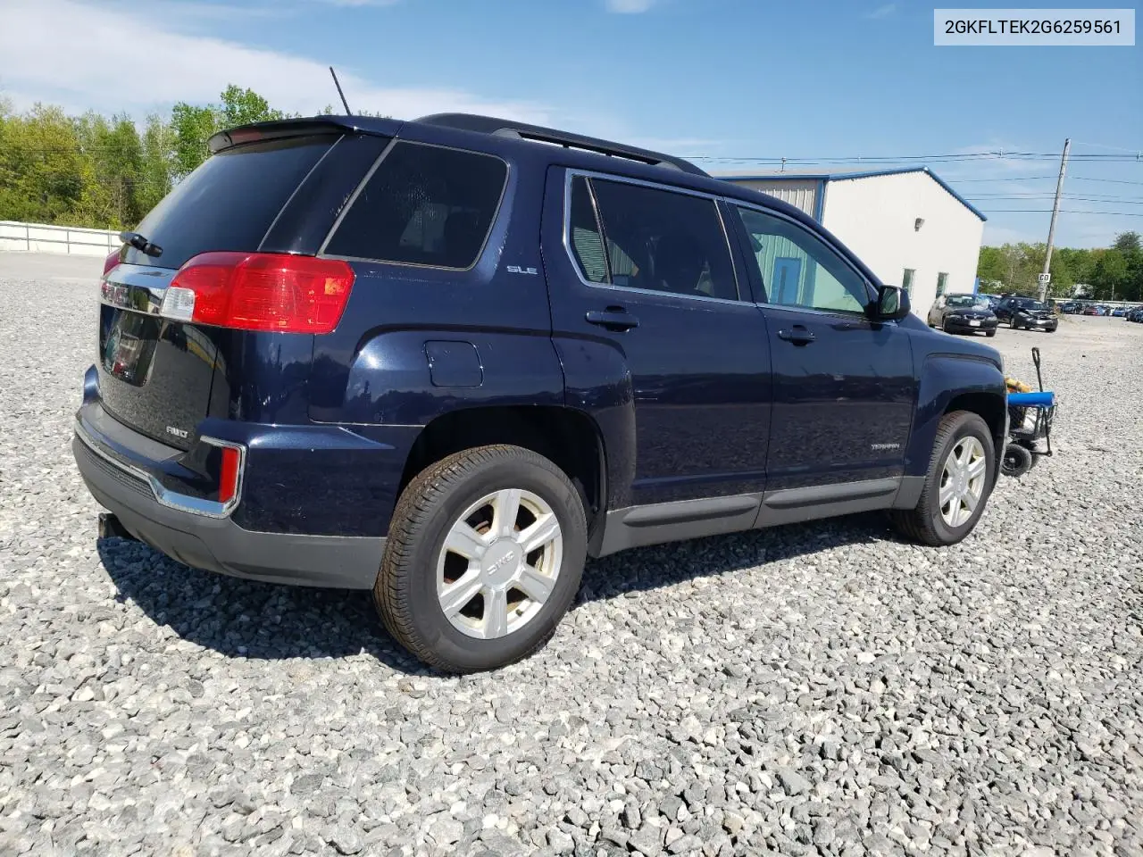 2016 GMC Terrain Sle VIN: 2GKFLTEK2G6259561 Lot: 56990595