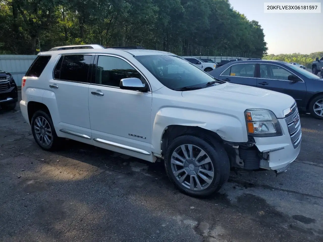 2016 GMC Terrain Denali VIN: 2GKFLVE3XG6181597 Lot: 57149325