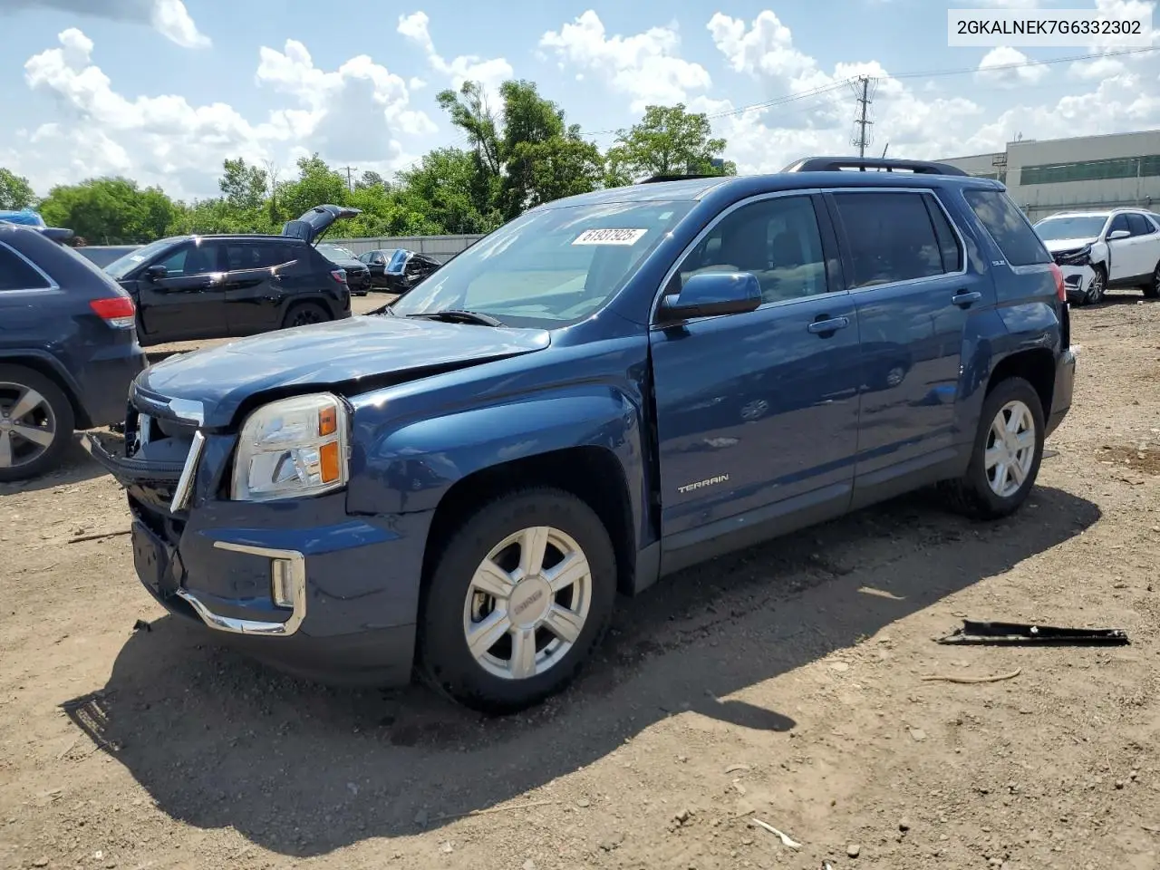 2016 GMC Terrain Sle VIN: 2GKALNEK7G6332302 Lot: 61937925