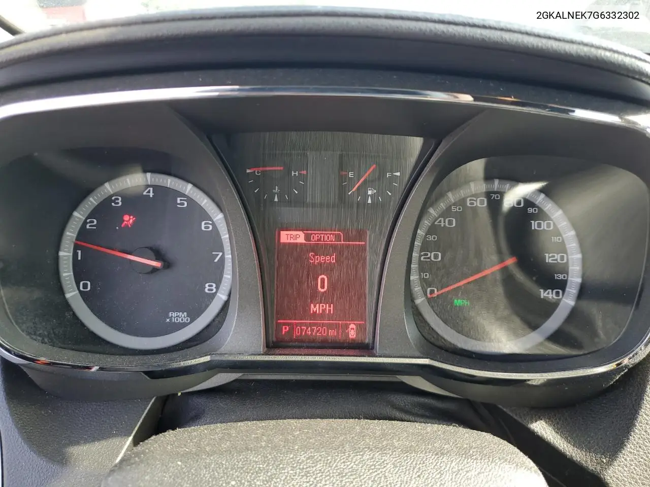 2016 GMC Terrain Sle VIN: 2GKALNEK7G6332302 Lot: 61937925
