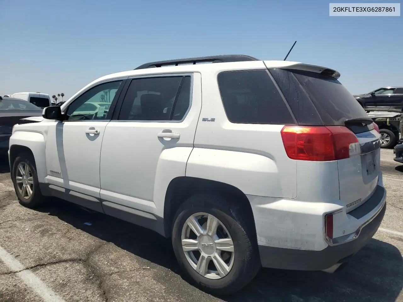 2016 GMC Terrain Sle VIN: 2GKFLTE3XG6287861 Lot: 62866315
