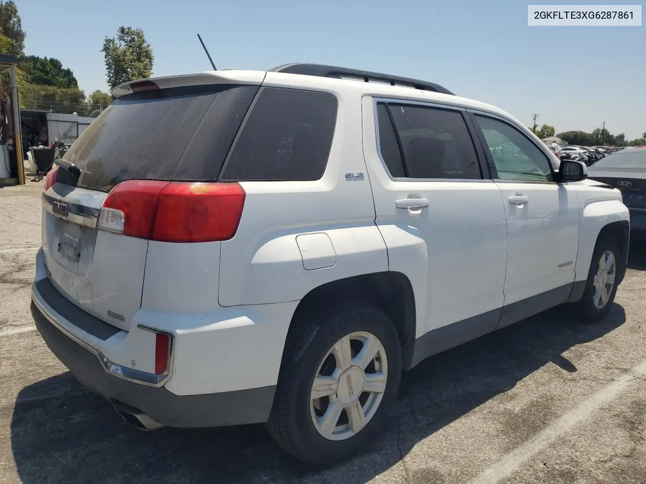 2016 GMC Terrain Sle VIN: 2GKFLTE3XG6287861 Lot: 62866315