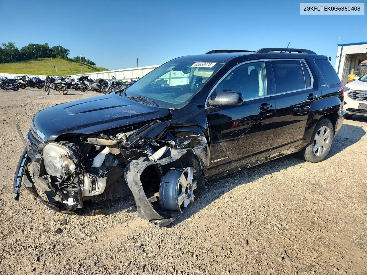 2016 GMC Terrain Sle VIN: 2GKFLTEK0G6350408 Lot: 62958475