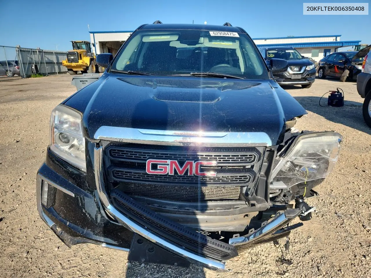 2016 GMC Terrain Sle VIN: 2GKFLTEK0G6350408 Lot: 62958475