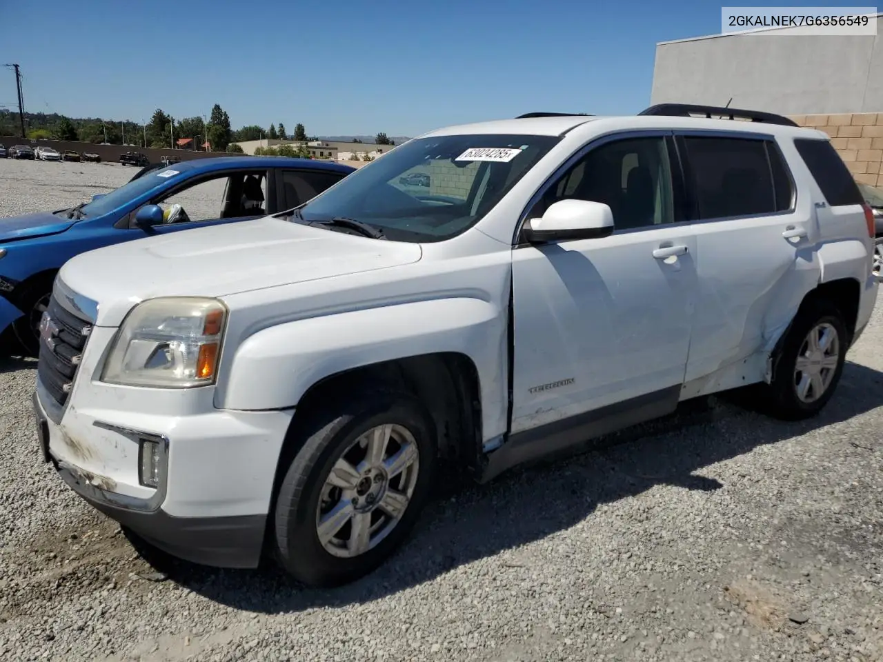 2016 GMC Terrain Sle VIN: 2GKALNEK7G6356549 Lot: 63024285