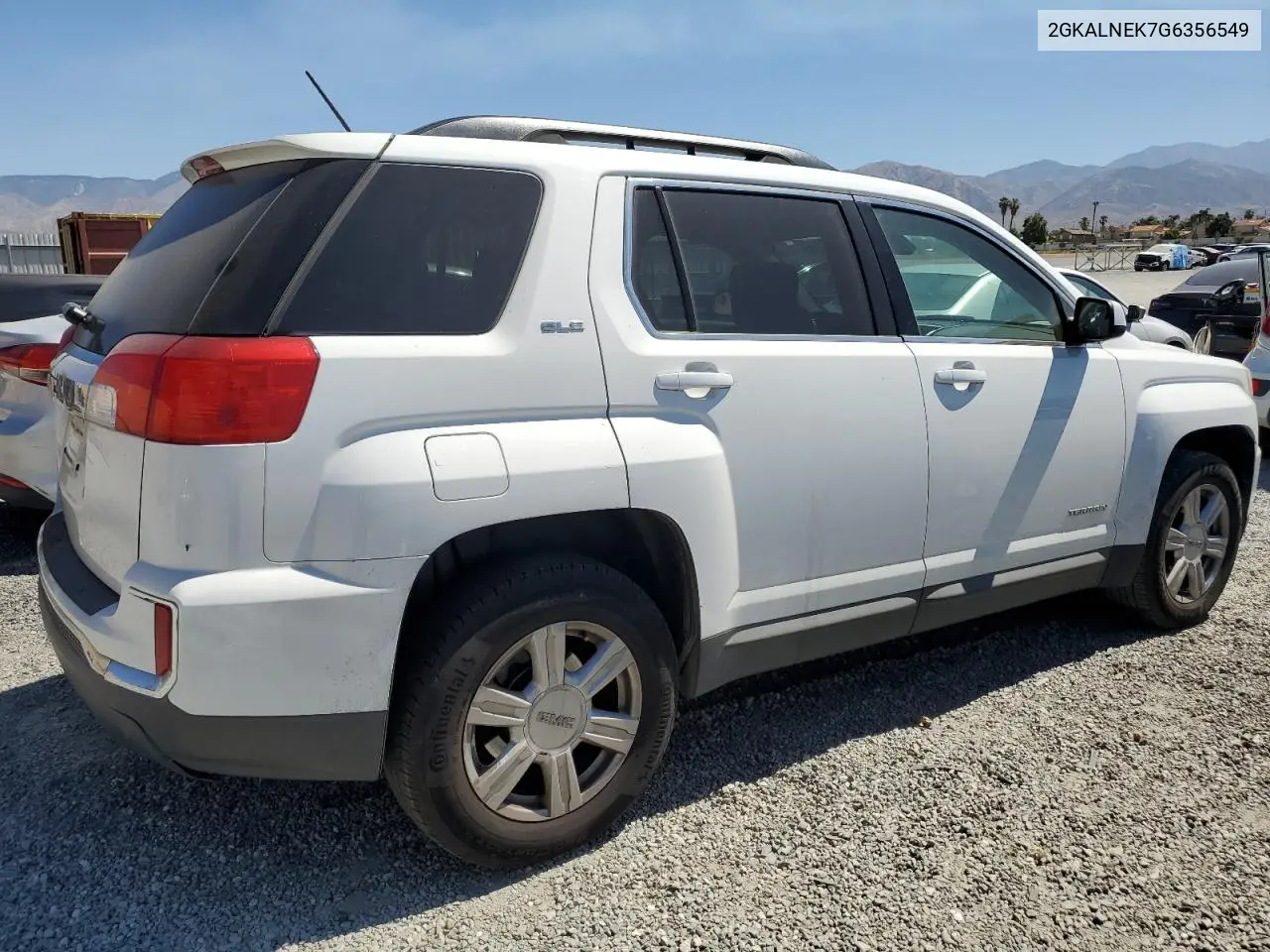 2016 GMC Terrain Sle VIN: 2GKALNEK7G6356549 Lot: 63024285