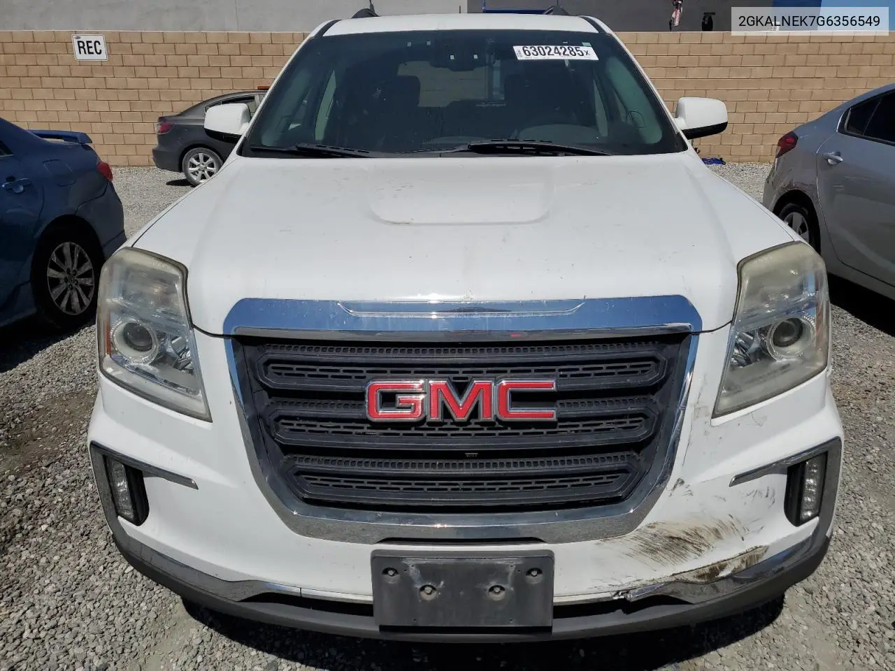2016 GMC Terrain Sle VIN: 2GKALNEK7G6356549 Lot: 63024285