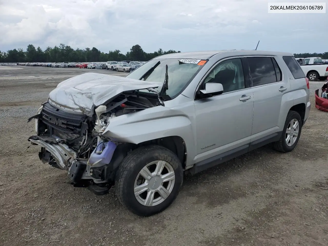 2016 GMC Terrain Sle VIN: 2GKALMEK2G6106789 Lot: 63514015