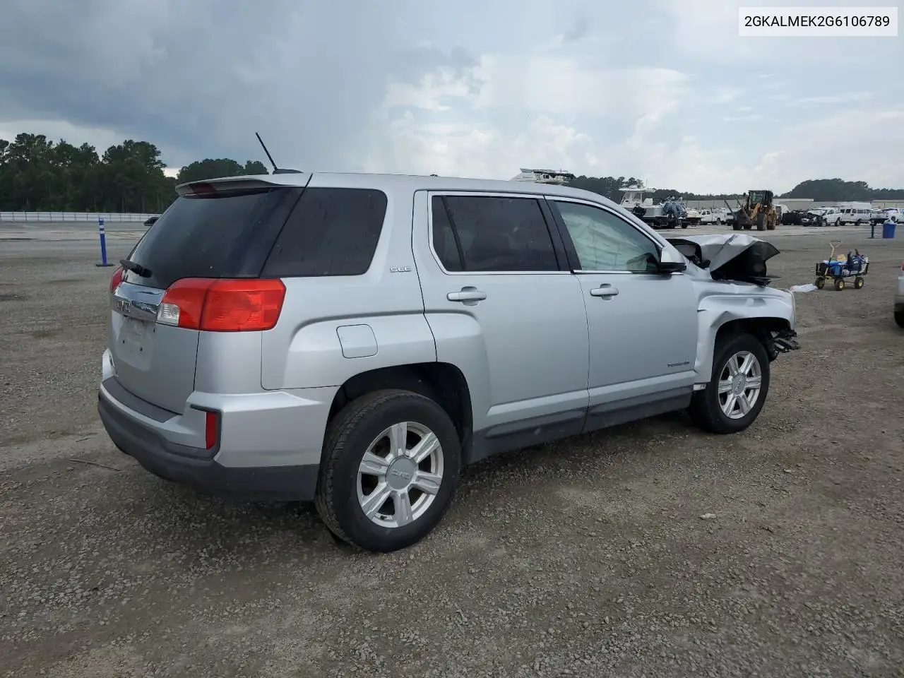 2016 GMC Terrain Sle VIN: 2GKALMEK2G6106789 Lot: 63514015
