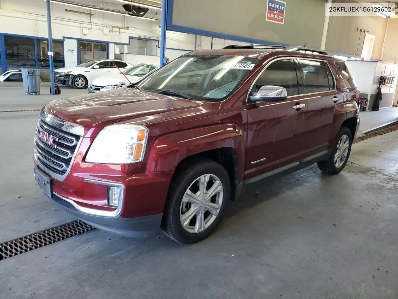 2016 GMC Terrain Slt VIN: 2GKFLUEK1G6129602 Lot: 63674505