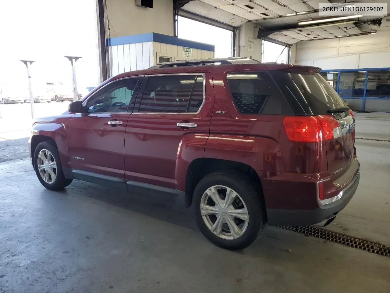 2016 GMC Terrain Slt VIN: 2GKFLUEK1G6129602 Lot: 63674505