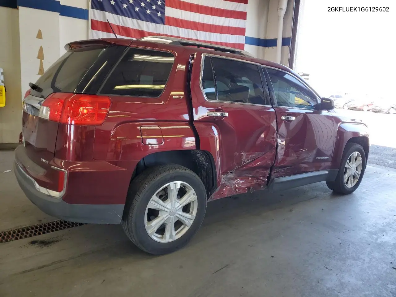 2016 GMC Terrain Slt VIN: 2GKFLUEK1G6129602 Lot: 63674505