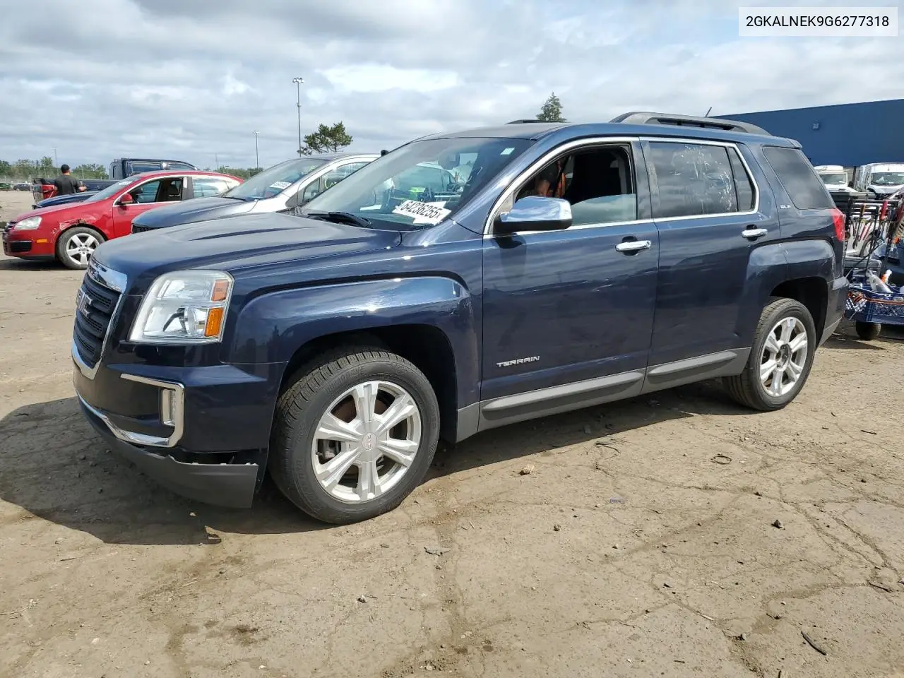 2016 GMC Terrain Sle VIN: 2GKALNEK9G6277318 Lot: 64236255