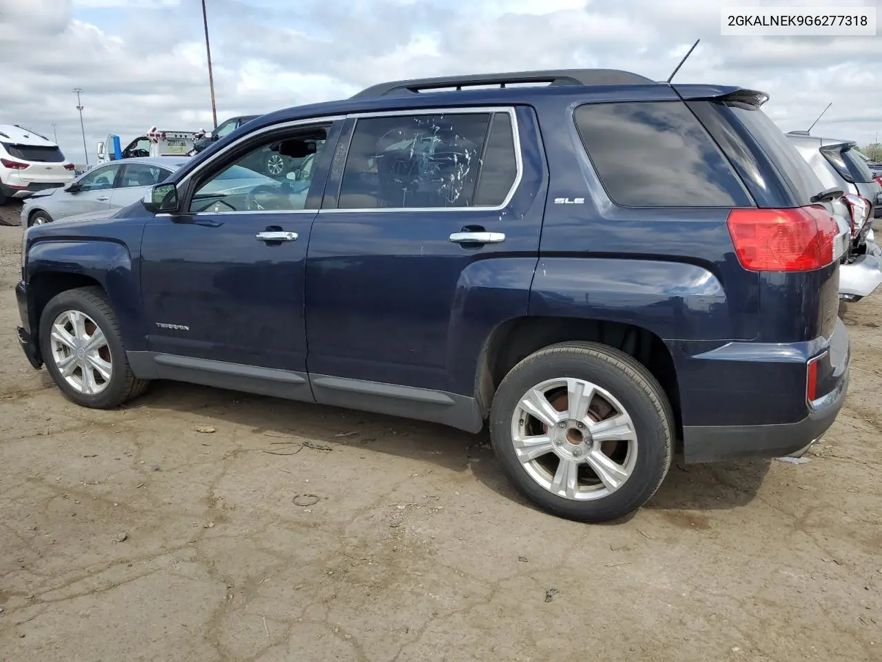 2016 GMC Terrain Sle VIN: 2GKALNEK9G6277318 Lot: 64236255